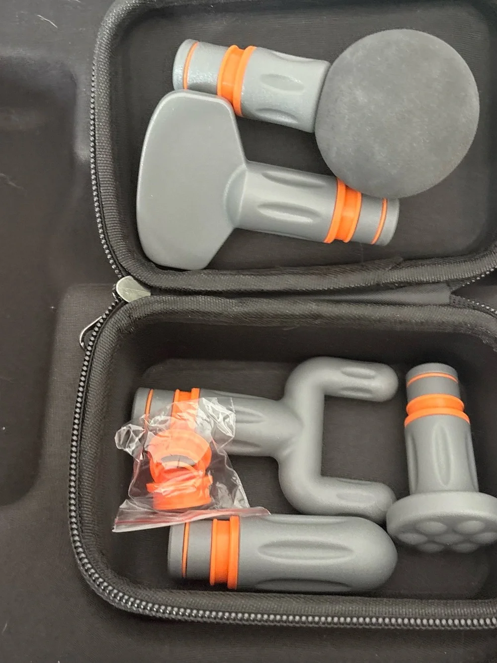 Sharper Image Power Percussion Deep Tissue Massager 5 Attachments & Case Only